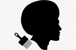 African American Silhouette Male Clip art - afro png download - 558 ...