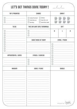 2061 best day planner's images on Pinterest | Free printables ...
