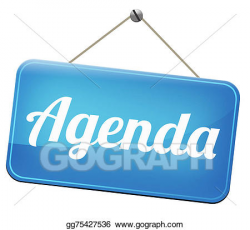 Stock Illustration - Agenda. Clipart Illustrations gg75427536 - GoGraph