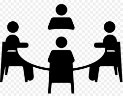 Meeting Computer Icons Conference Centre Clip art - table png ...