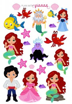Disney LITTLE MERMAID Inspired Themed Planner by PlanwithPizazz ...