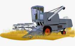Combine Harvesters, Tractor, Farm, Agriculture PNG Image and Clipart ...