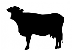 Best Cow Silhouettes for Farm Animal Design Silhouette Graphics ...