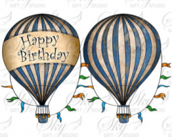 Hot air balloon PNG hot air balloons clip art happy