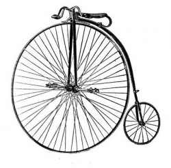 Free Clip Art - Old Fashioned Bicycle | Graphics fairy, Clip art and ...