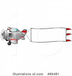 Airplane Clipart #86481 - Illustration by djart