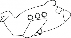 airplane clipart black and white airplane clipart airplane black and ...