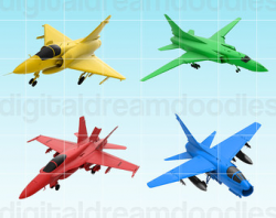 Plane Clipart Airplane Clipart PNG Planes Colorful Airplane