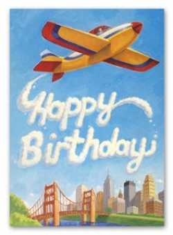 UK Greetings Airplanes Birthday Card | Happy B-Day Images ...