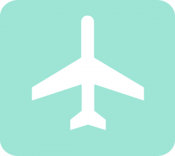 Travel Icon - Airplane Clip Art at Clker.com - vector clip art ...