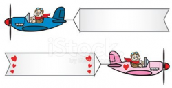 Airplane With Message stock vectors - Clipart.me