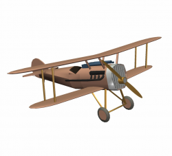 World War I Scout Plane 3D Model - FormFonts 3D Models & Textures
