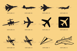 Airplane Clip-Art - MiniSportsBalls.com