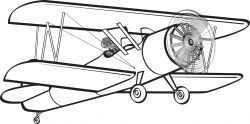 Image of Biplane Clipart #4592, Red Baron Aircraft Clipart Free Clip ...