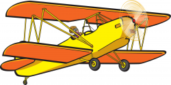 Image of Biplane Clipart #4592, Red Baron Aircraft Clipart Free Clip ...