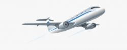Flight Clipart Passenger Plane - Transparent Background ...