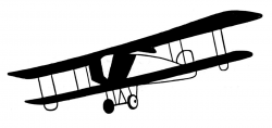 Vintage Clip Art - Black and White Airplanes - The Graphics Fairy