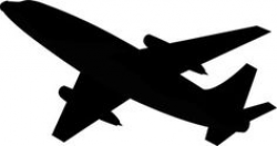 Airplane Silhouettes Clip art. Instant Download clip art. Commercial ...