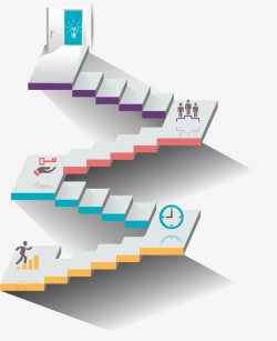 Stairs, Ppt Material, Ppt PNG Image and Clipart for Free Download