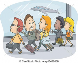 Airport Passengers clip art | Clipart Panda - Free Clipart Images