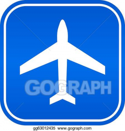 EPS Illustration - Airport sign. Vector Clipart gg63012435 ...