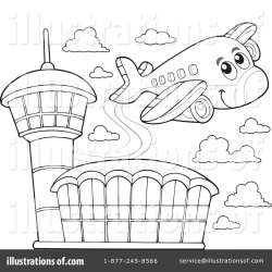 airport clipart black and white 7 | Clipart Station