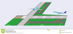 28+ Collection of Airplane Runway Clipart | High quality, free ...