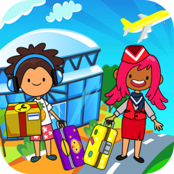 Amazon.com: My Pretend Airport - Kids Travel Town & Preschool Games ...