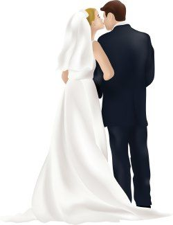 Wedding Couple clip art | wedding | Pinterest | Wedding couples ...