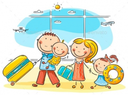Family in the Airport | Family family, Family life and Suitcase
