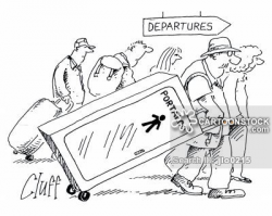 Airport Lounges Cartoons and Comics - funny pictures from CartoonStock