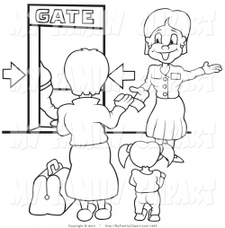 Airport Gate Clipart