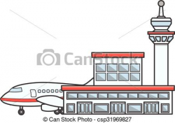 28+ Collection of Easy Drawing Of Airport | High quality, free ...