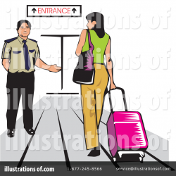 Airport Clipart #42208 - Illustration by David Rey