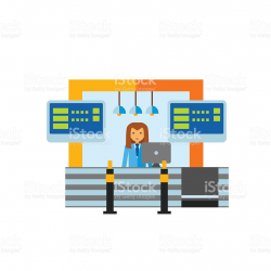 Airport clipart receptionist - Pencil and in color airport clipart ...