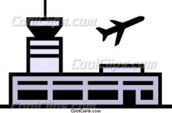 Airport symbol Vector Clip art