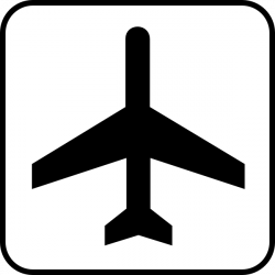 Map Symbol Plane Clip Art at Clker.com - vector clip art online ...