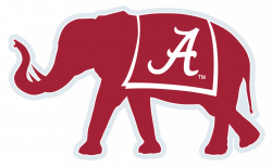 Alabama Elephant Decal – The Crimson Locker | Licensed Apparel for ...