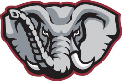 Alabama Elephant Clipart