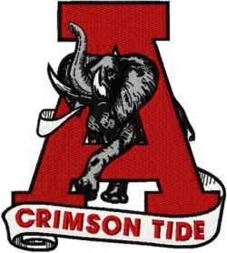 14 best Crimson tide embroidery images on Pinterest | Machine ...