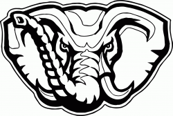 elephant football logo alabama crimson tide logo coloring ...