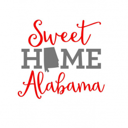 Sweet Home Alabama Vinyl Decal by JustSwankyEnough on Etsy | Cricut ...