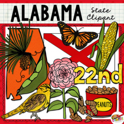 Alabama State Clip Art