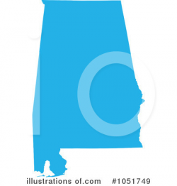 Alabama Clipart #1051749 - Illustration by Jamers