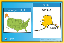 US State Maps Clipart- juneau-alaska-2-state-us-map-with-capital ...