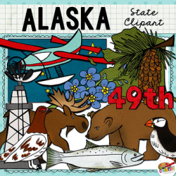 Alaska State Clip Art