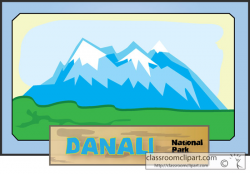 Clipart - national_parks_sign_states-denali-3 - Classroom Clipart