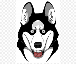 Siberian Husky Dog breed Puppy Smile Clip art - Smiley Dog Cliparts ...