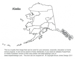 To Us County Maps Alaska Outline Clipart – edtips.info