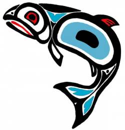 72 best Salmon images on Pinterest | Aboriginal art, Native american ...